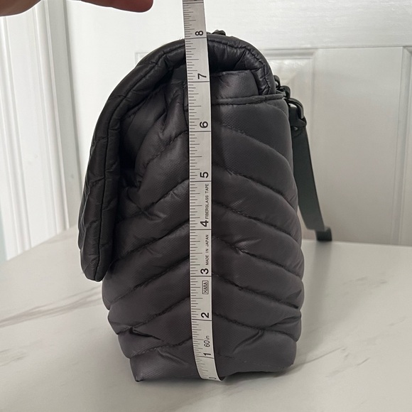 Rebecca Minkoff | Edie Nylon Jumbo Flap Bag in Gray - Picture 7 of 7